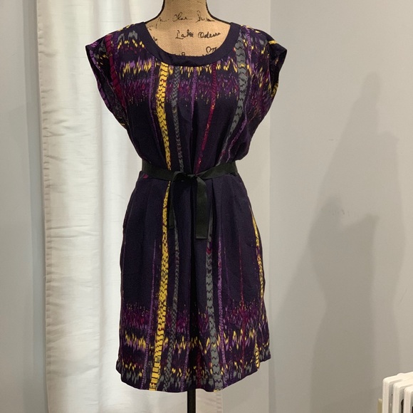 BeBop Dresses & Skirts - BeBop belted and pleated dress size L